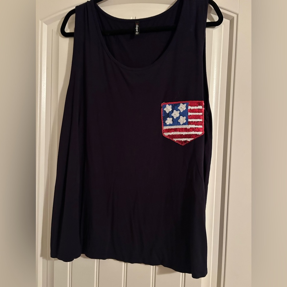 Patriotic tank top